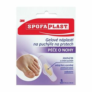 3M Spofaplast 911N Gelová náplast na puchýře na prstech 5 ks obraz