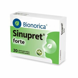 Sinupret forte 20 obalených tablet obraz