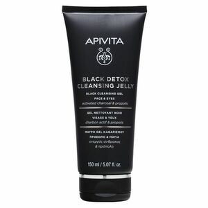 APIVITA Black Detox Cleansing Jelly černý čisticí gel 150 ml obraz