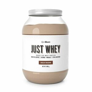 GymBeam Protein Just Whey chocolate milkshake 1000 g obraz