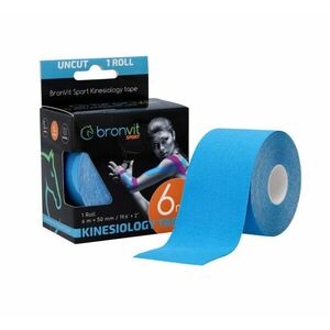 BronVit Sport Kinesio Tape classic 5 cm x 6 m tejpovací páska modrá obraz