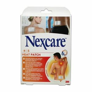 3M Nexcare Hřejivá náplast 95 x 130 mm 5 ks obraz