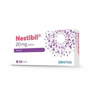 Nestibil 20 mg 10 tablet obraz