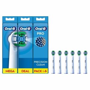 Oral-B EB 20-6 PRO Precision Clean náhradní hlavice 6 ks obraz