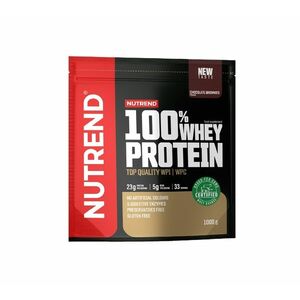 Nutrend 100% Whey Protein čokoládové brownies 1000 g obraz