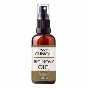 Clinical Ricinový olej za studena lisovaný 50 ml obraz