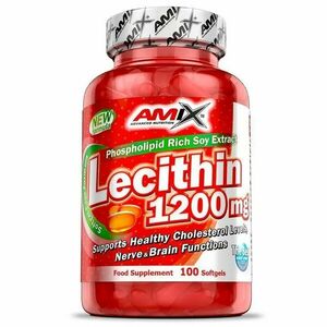 Amix Nutrition Lecithin 1200 mg - 100 kapslí obraz