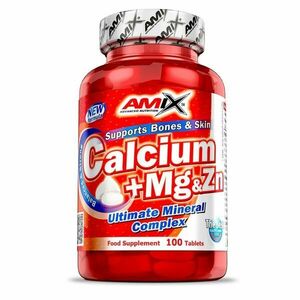 Amix Nutrition Calcium + Mg & Zn - 100 tablet obraz