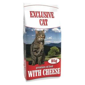 Delikan EXCLUSIVE CAT Cheese 10kg Krmivo pro vnější a vnitřní kočky s příchutí obraz