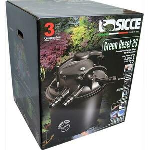 Sicce GREEN RESET 25L 1x10W UV-C 5m jezírkový tlakový filtr s UV-C lampou obraz