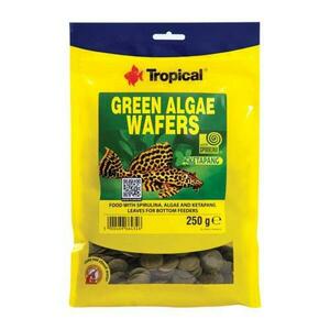 Tropical Green Algae Wafers 250g krmivo ve formě oplatek se spirulinou obraz