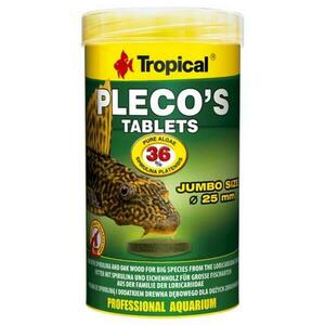 Tropical Pleco's Tablets 250ml/135g 48ks tabletové krmivo pro řasožravé ryby obraz