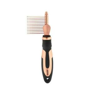 Ebi NOIR DEMATTING COMB 12 BLADES LARGE/w.THUMB REST/ca.20x7, 5cm obraz