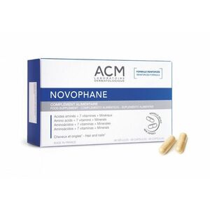 ACM NOVOPHANE Vitamíny a minerály pro podporu kvality vlasů a nehtů 60 kapslí obraz