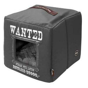 Ebi D&D HOMECOLLECTION WANTED PET-CUBE GREY, 40X40X40cm obraz