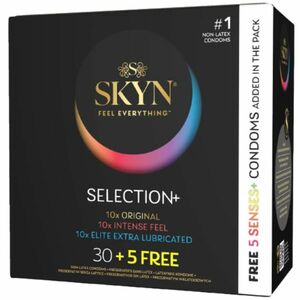 SKYN Selection – mix bezlatexových kondomů (35 ks) obraz