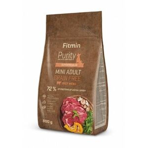 Fitmin Purity Mini Beef Grain Free krmivo pro malé psy 800 g obraz