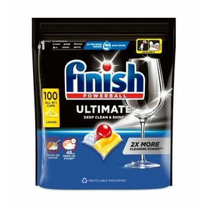 Finish Ultimate All in 1 lemon sparkle kapsle do myčky 100 ks obraz