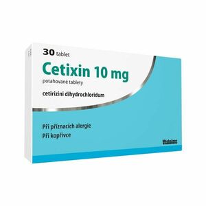 Cetixin 10 mg 30 tablet obraz