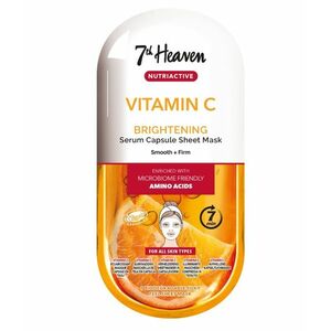 7th Heaven Nutriactive VITAMIN C ubrousková rozjasňující pleťová maska 20 g obraz