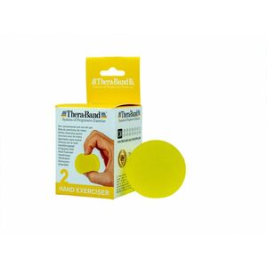 Thera-Band Hand Exerciser - posilovač rukou gelová kulička, žlutá - slabá obraz