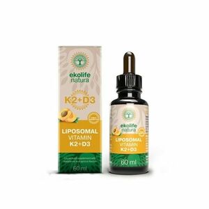 Ekolife Natura Liposomal Vitamin K2+D3 60 ml obraz