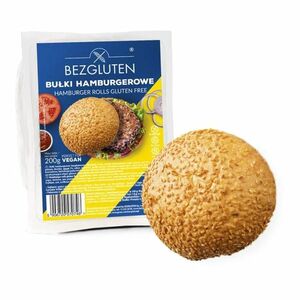 BEZGLUTEN Housky hamburgerové bez lepku a škrobu Vegan 200 g obraz