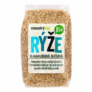 Country Life Rýže dlouhozrnná natural BIO 500 g obraz