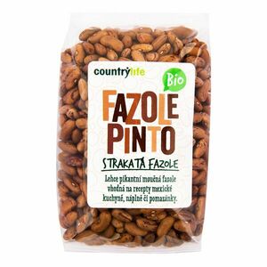 Country Life Fazole pinto BIO 500 g obraz