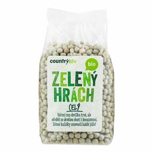 Country Life Hrách zelený BIO celý 500 g obraz