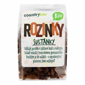 Country Life Rozinky sultánky BIO 200 g obraz