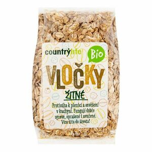 Country Life Vločky žitné BIO 250 g obraz