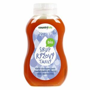 Country Life Sirup rýžový tmavý BIO 250 ml obraz