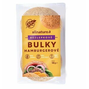 Allnature Bezlepkové hamburgerové bulky 140 g obraz