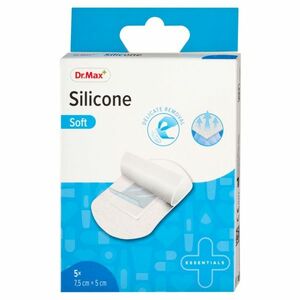 Dr. Max Silicone Plaster Ultra Sensitive 7, 5 x 5 cm 5 ks obraz