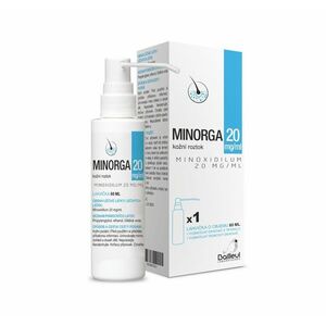 Minorga 20 mg/ml kožní roztok 60 ml obraz