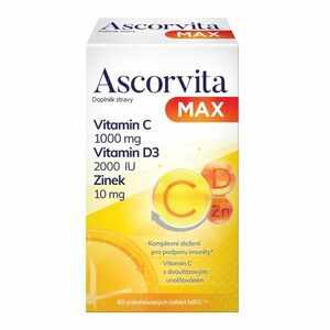 Ascorvita MAX 60 tablet obraz