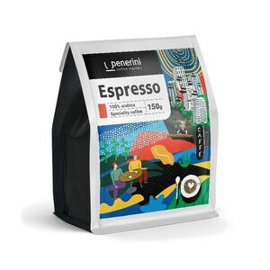 Penerini Espresso 100% arabika zrnková káva 150 g obraz