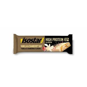 Isostar High Protein 30% vanilka a brusinka tyčinka 55 g obraz