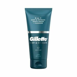 Gillette Body & Intimate přípravek na holení třísel a mycí emulze 2v1 150 ml obraz