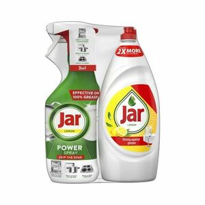 Jar Power Spray 3v1 Lemon a Prostředek na nádobí Lemon 500 + 900 ml obraz