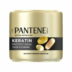 Pantene Pro-V Keratin Thick & Strong maska na jemné a slabé vlasy 300 ml obraz