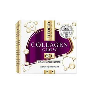 Lirene Collagen Glow Zpevňující pleťový krém JANTAR 60+ 50 ml obraz