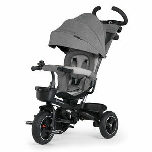 Kinderkraft select Tříkolka Spinstep Grey, Premium obraz