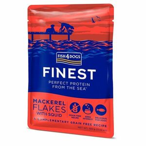 Fish4Dogs Kapsička pro psy Finest makrela s olihní 100 g obraz