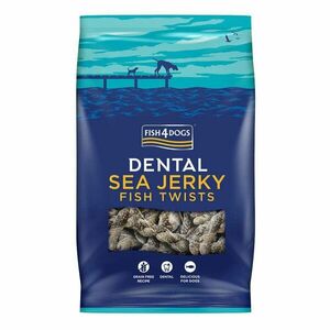 Fish4Dogs Pamlsky pro psy DENTAL SEA mořská ryba - závitky 500 g obraz