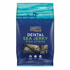 Fish4Dogs Pamlsky pro psy DENTAL SEA mořská ryba - proužky 500 g obraz