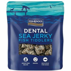 Fish4Dogs Pamlsky pro psy DENTAL SEA mořská ryba - rybičky 115 g obraz