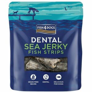 Fish4Dogs Pamlsky pro psy DENTAL SEA mořská ryba - proužky 100 g obraz