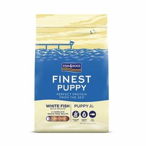 Fish4Dogs Granule malé pro štěňátka Finest bílá ryba s bramborami 1, 5 kg, 2m+ obraz